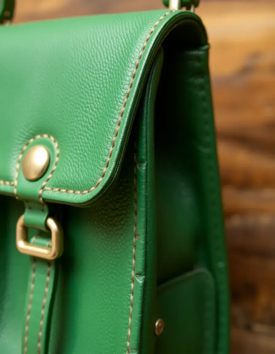 Men's Green Metal Jacket
