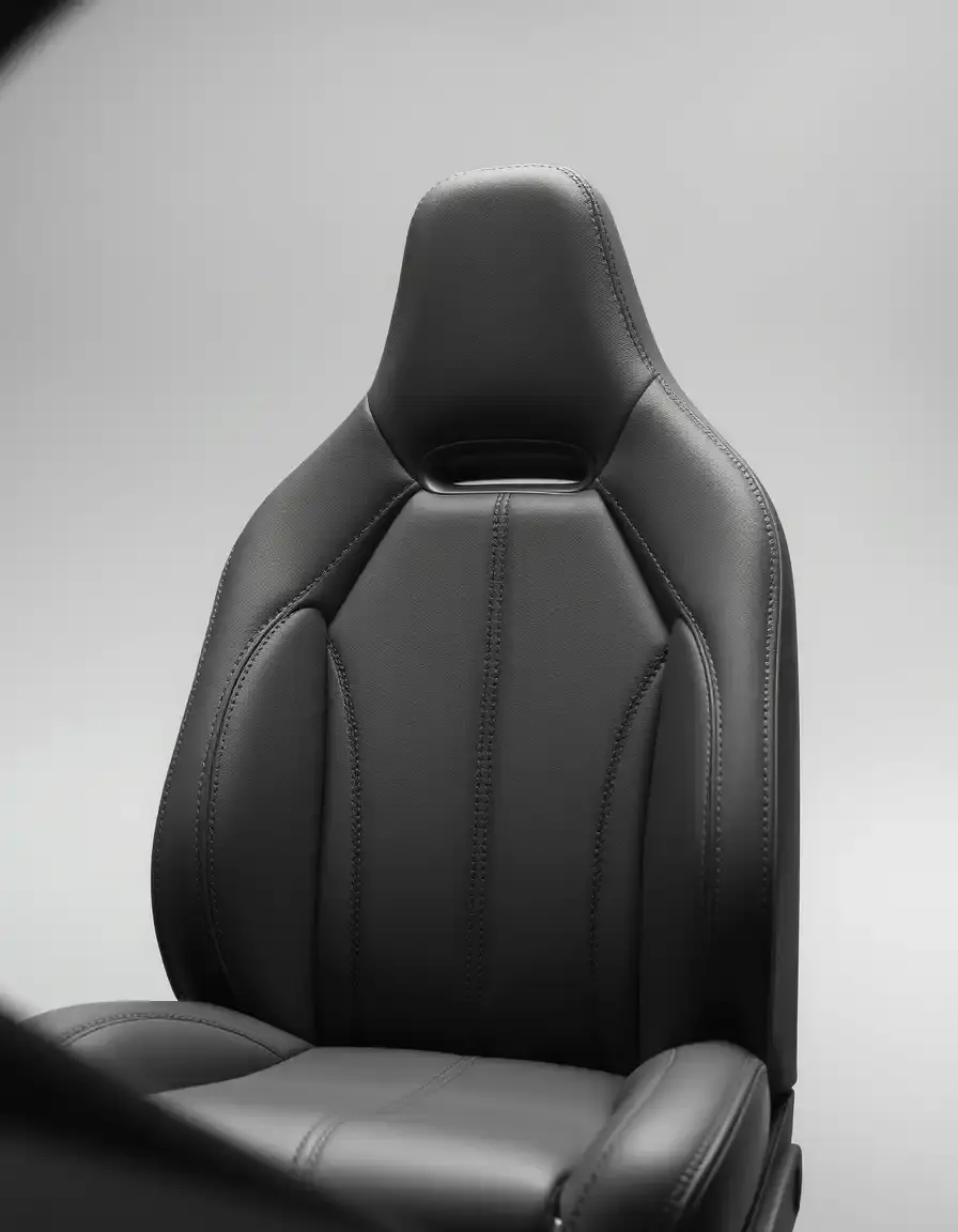 Giacca sportiva in pelle uomo grigio chiaro