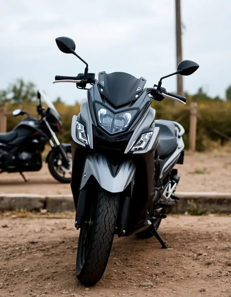 Giacca moto pelle grigia borchiata da uomo