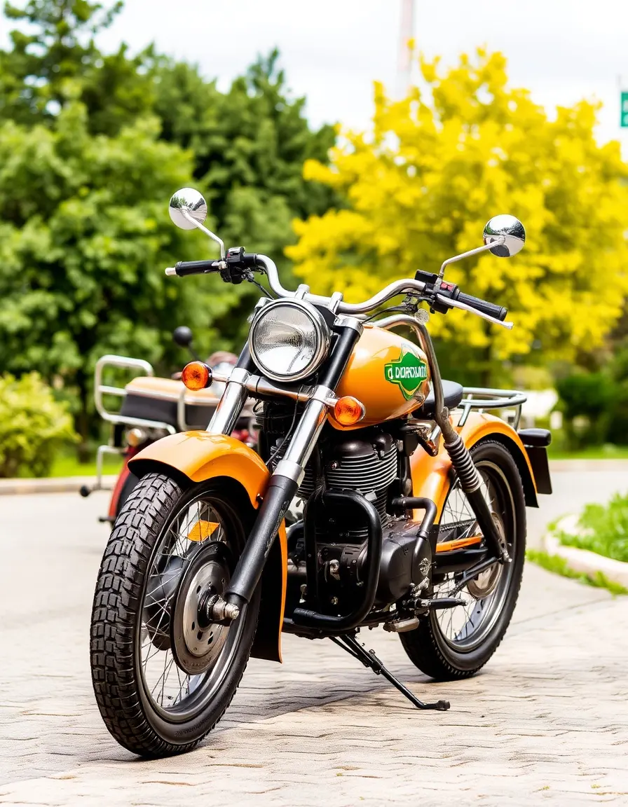 Giacca vintage moto in pelle color tan