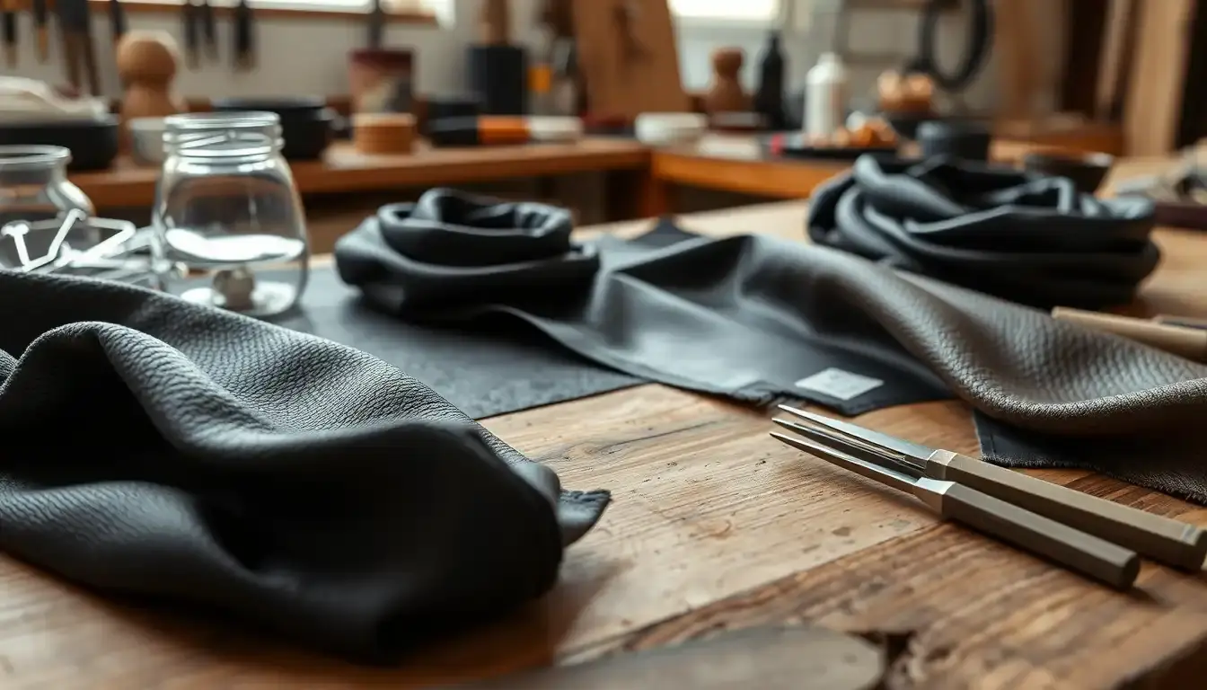 Varie cinture pelle uomo artigianali in diverse tonalità di marrone e nero su legno